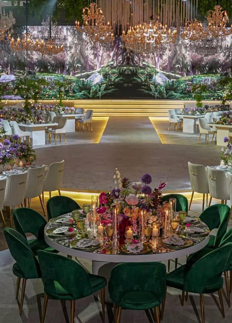 Enchanted Forest Chandelier Gala