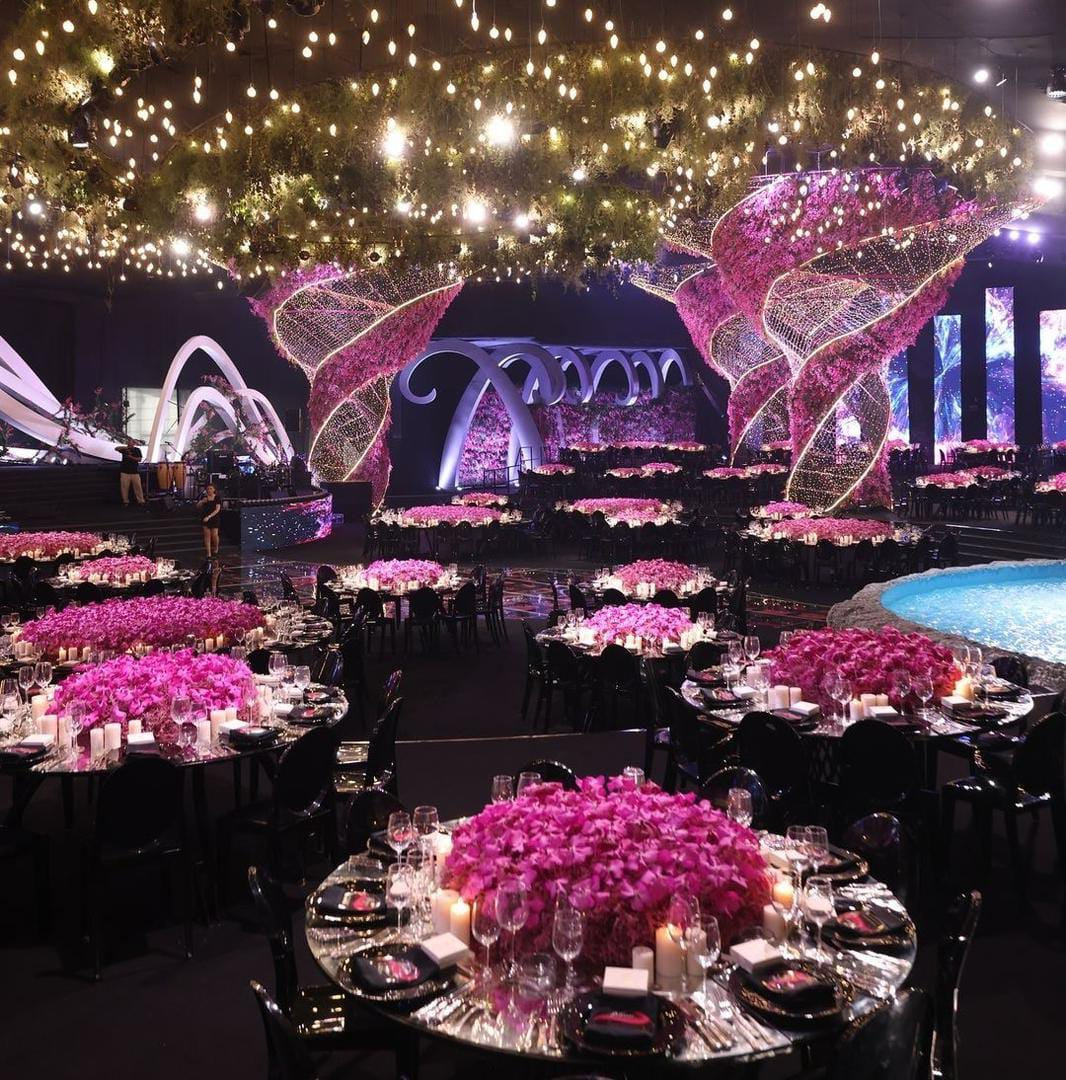 Fuchsia Constellation Gala