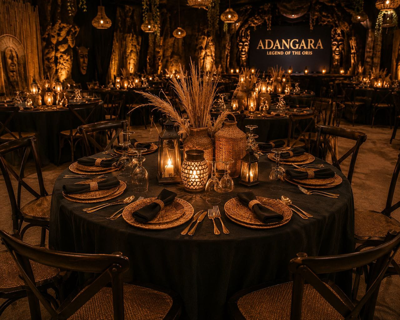 Adangara Banquet Tablescape